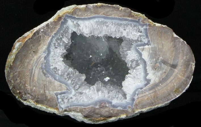 Crystal Filled Dugway Geode #33176